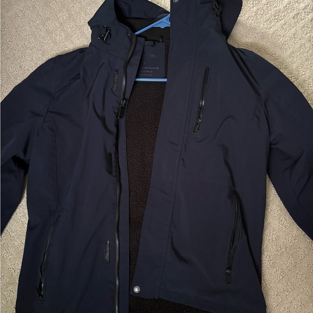 Calvin Klein Men's Dark Blue Performance Jacket
